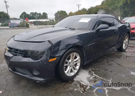 2014 Chevrolet Camaro 2Ls z USA, uszkodzony, nr VIN 2G1FA1E34E9124746